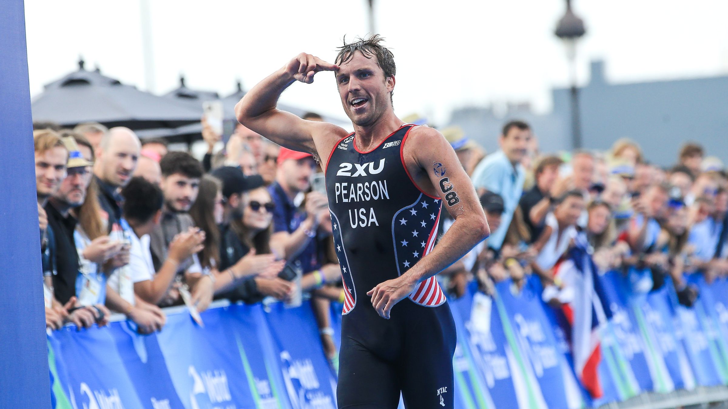 Morgan Pearson Paris Olympic Triathlon 2024