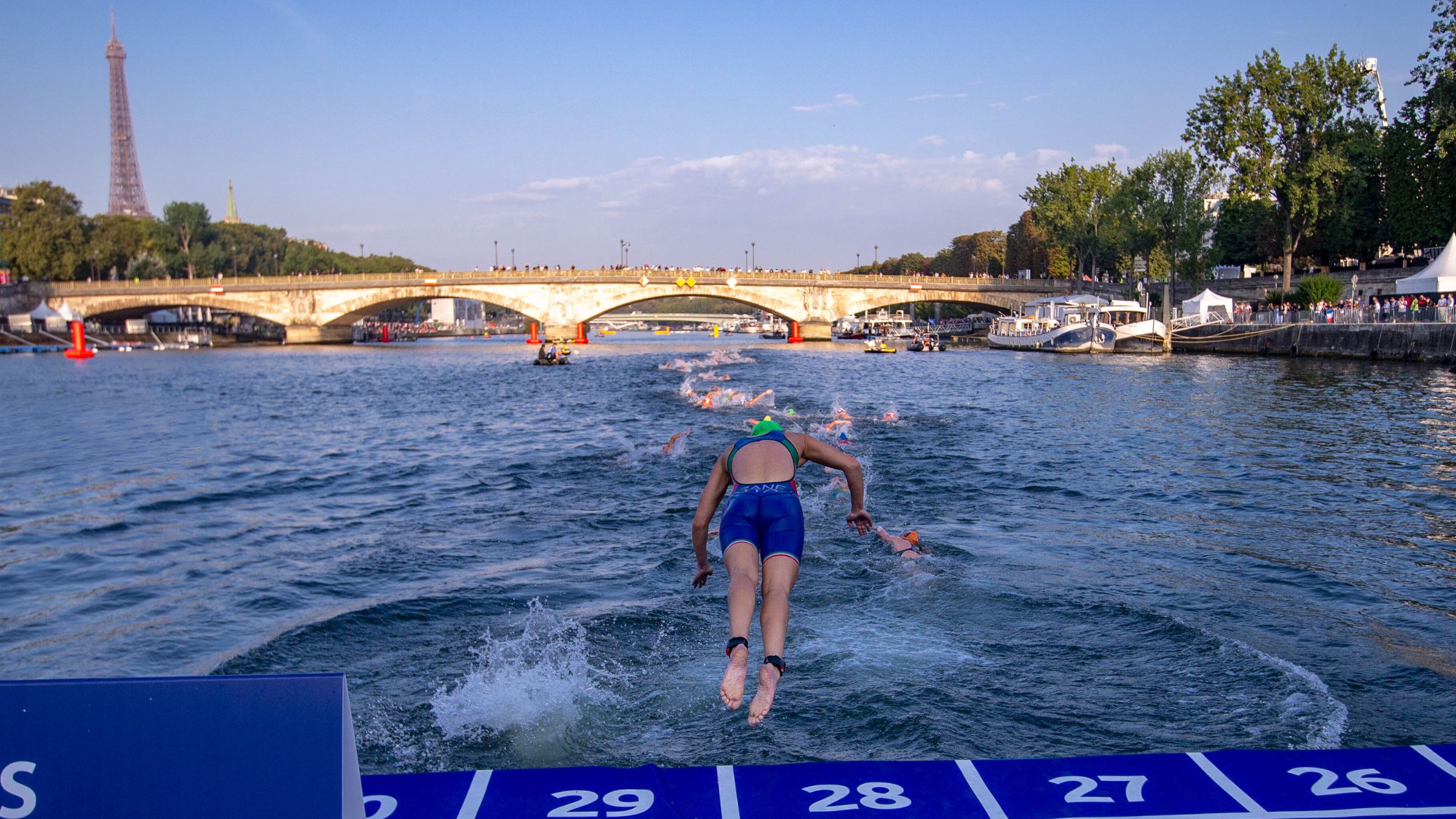 One of the biggest questions of the 2024 Paris Olympics: Will the Seine be clean enough to swim in for the triathlon?