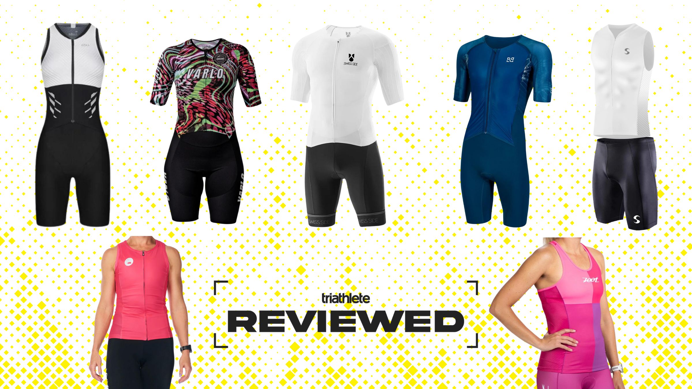 We test and review 7 of the best triathlon suits for 2024 - read our reviews of tri suits from Roka, Varlo, Wyn, Zoot, and more.