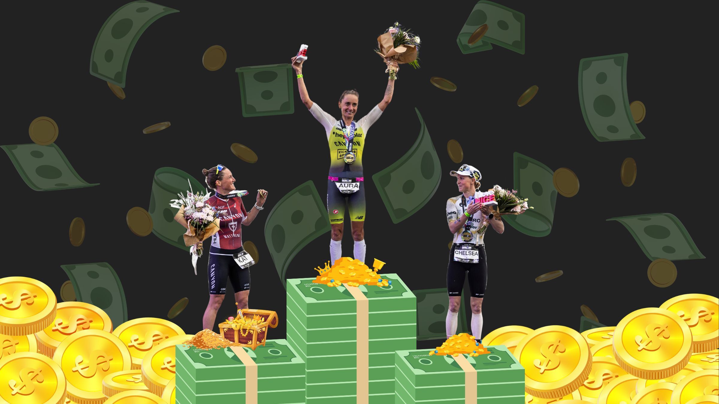 How pro triathletes make money: It's a combination of sponsorship income and prize purses. Tim Heming interviews pros and their agents for an in-depth look.