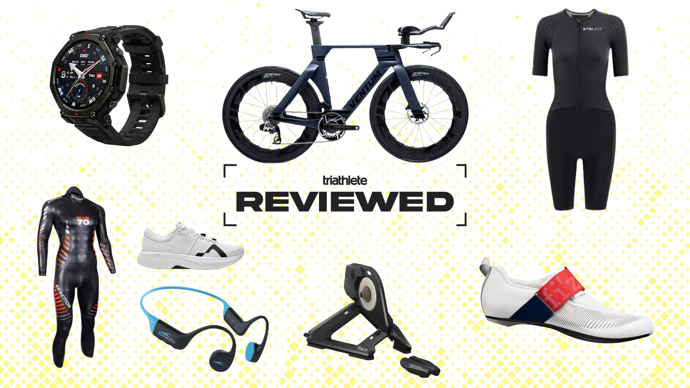 We spent all year testing triathlon gear. Here's a look at our favorites across eight categories.
