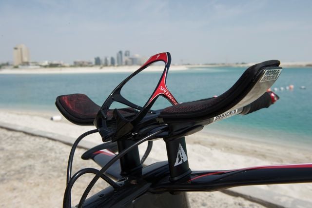 aerobar water bottle mount