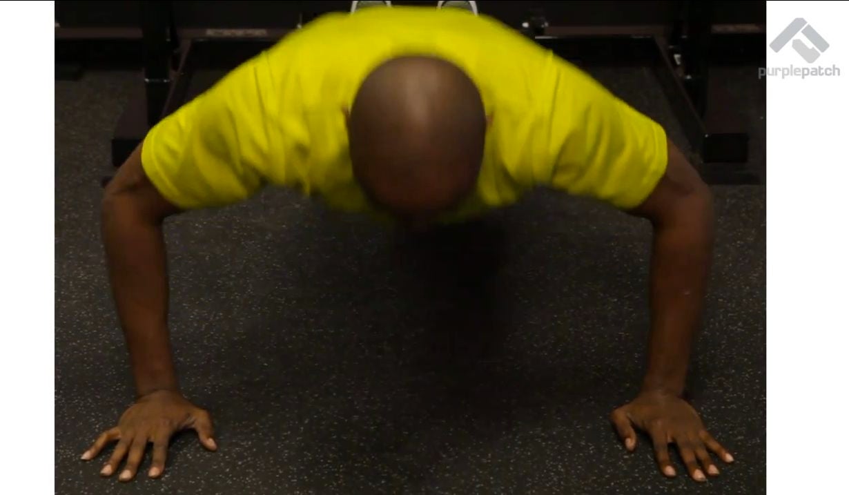 Functional Strength PushUp Wide Grip Triathlete Triathlete