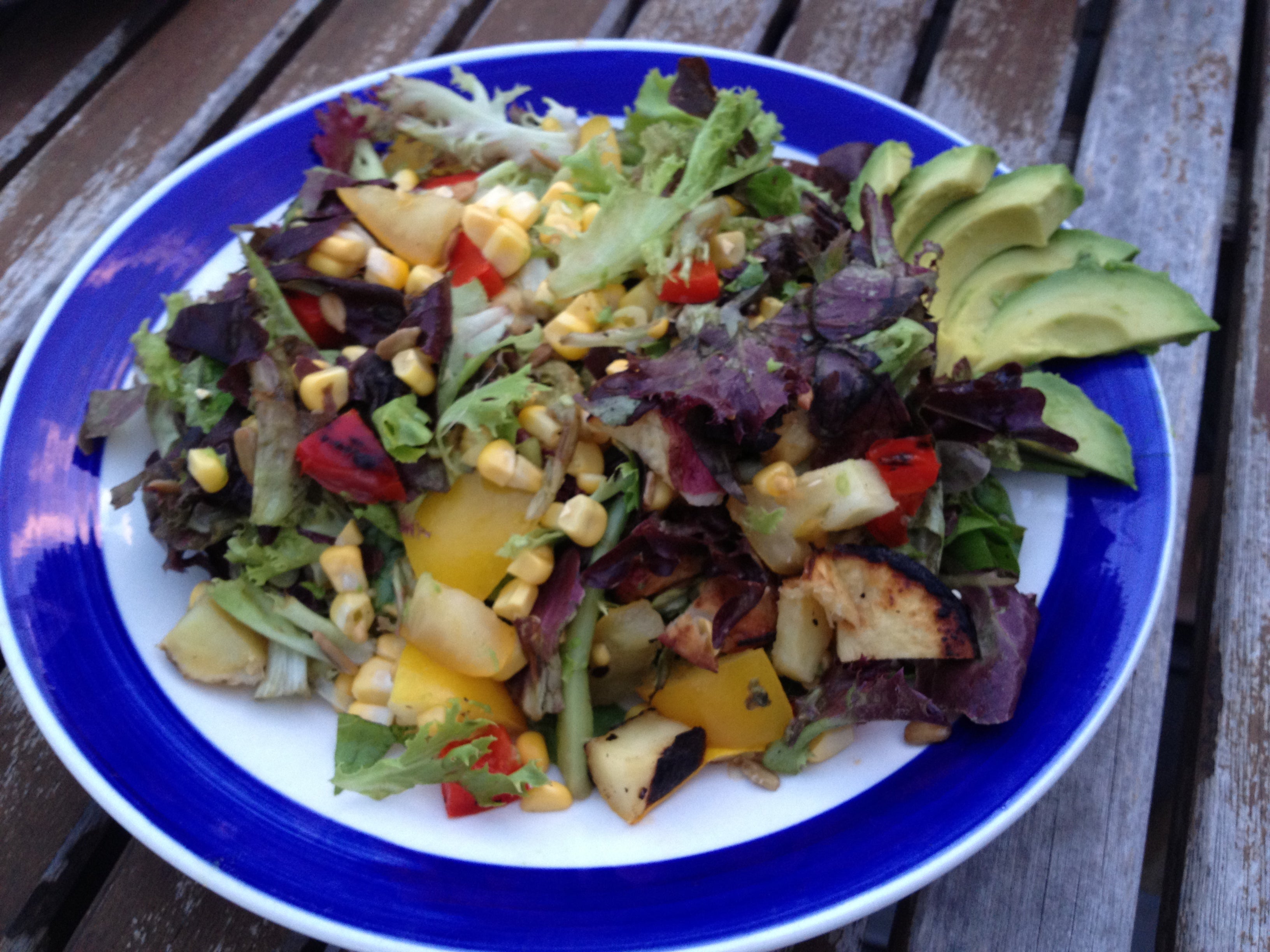 Farm To Market Table Salad Recipe Triathlete