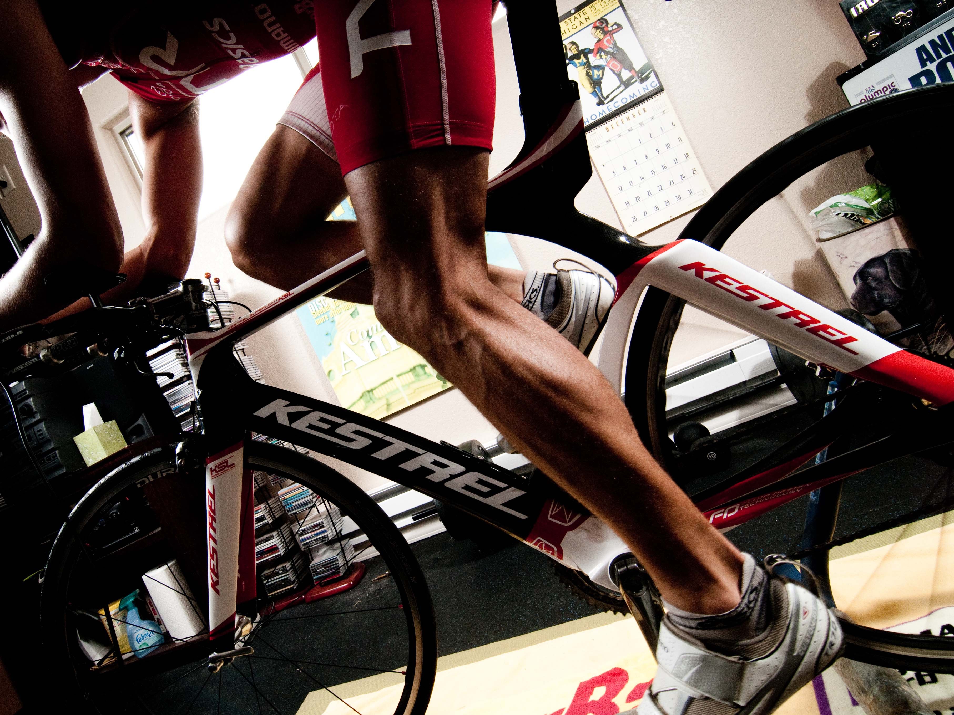 cycling trainer workout