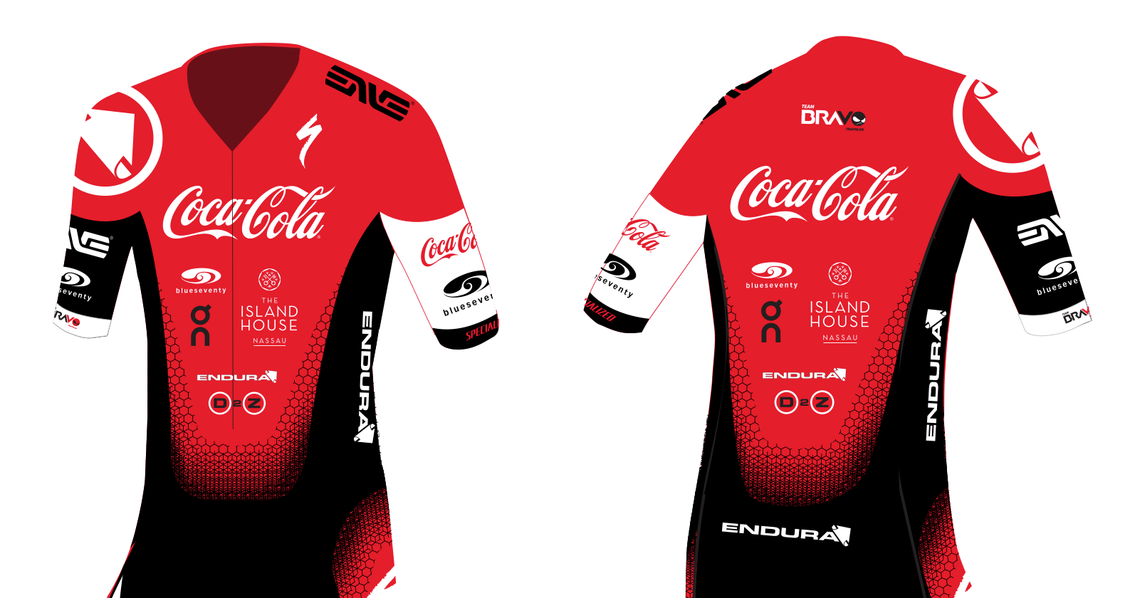 coca cola cycling jersey