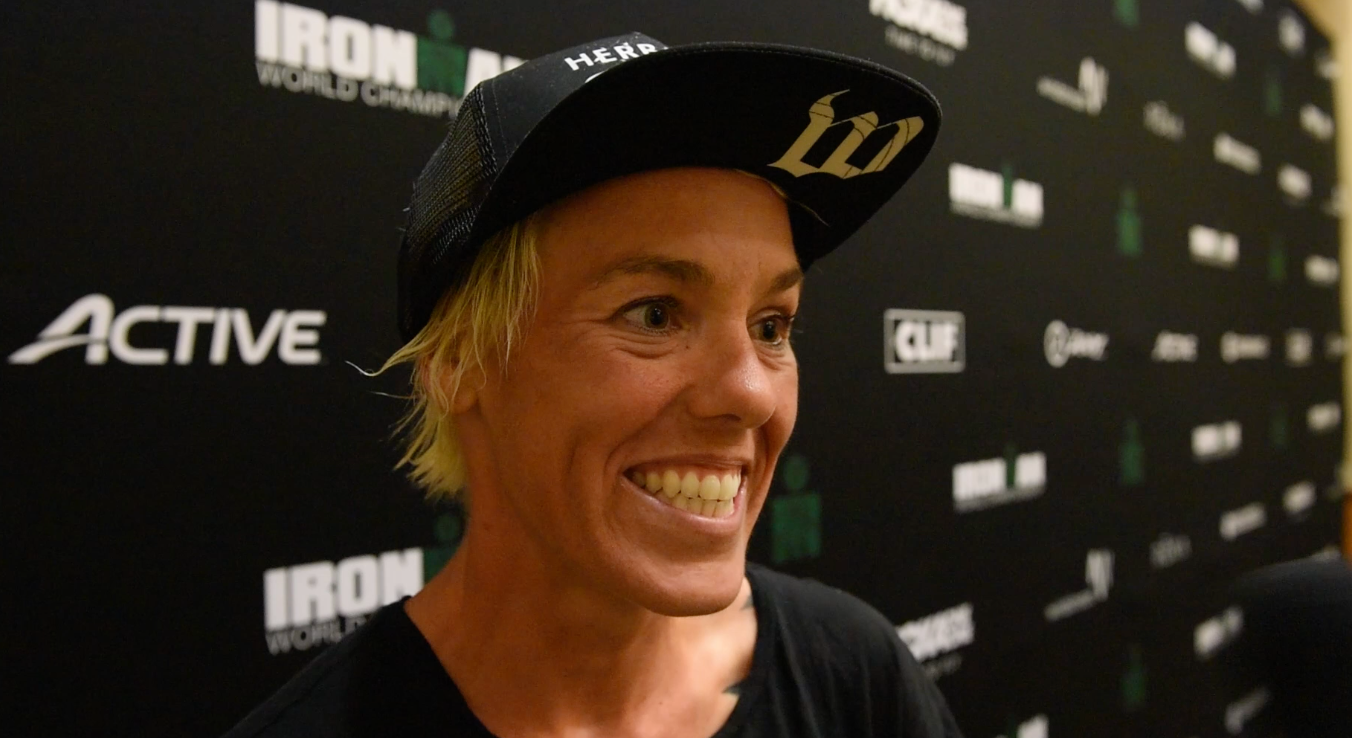 Video Heather Jackson Turns in Solid Day for Kona 4th Triathlete