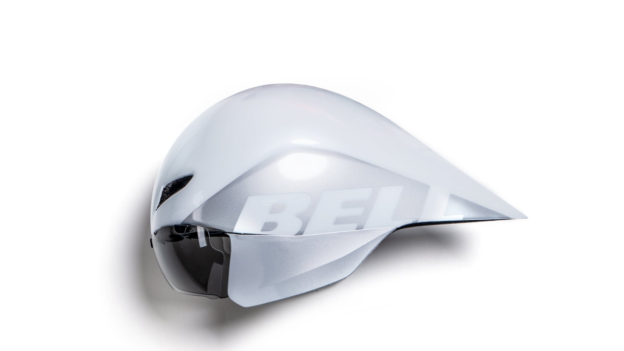 pointy bike helmet
