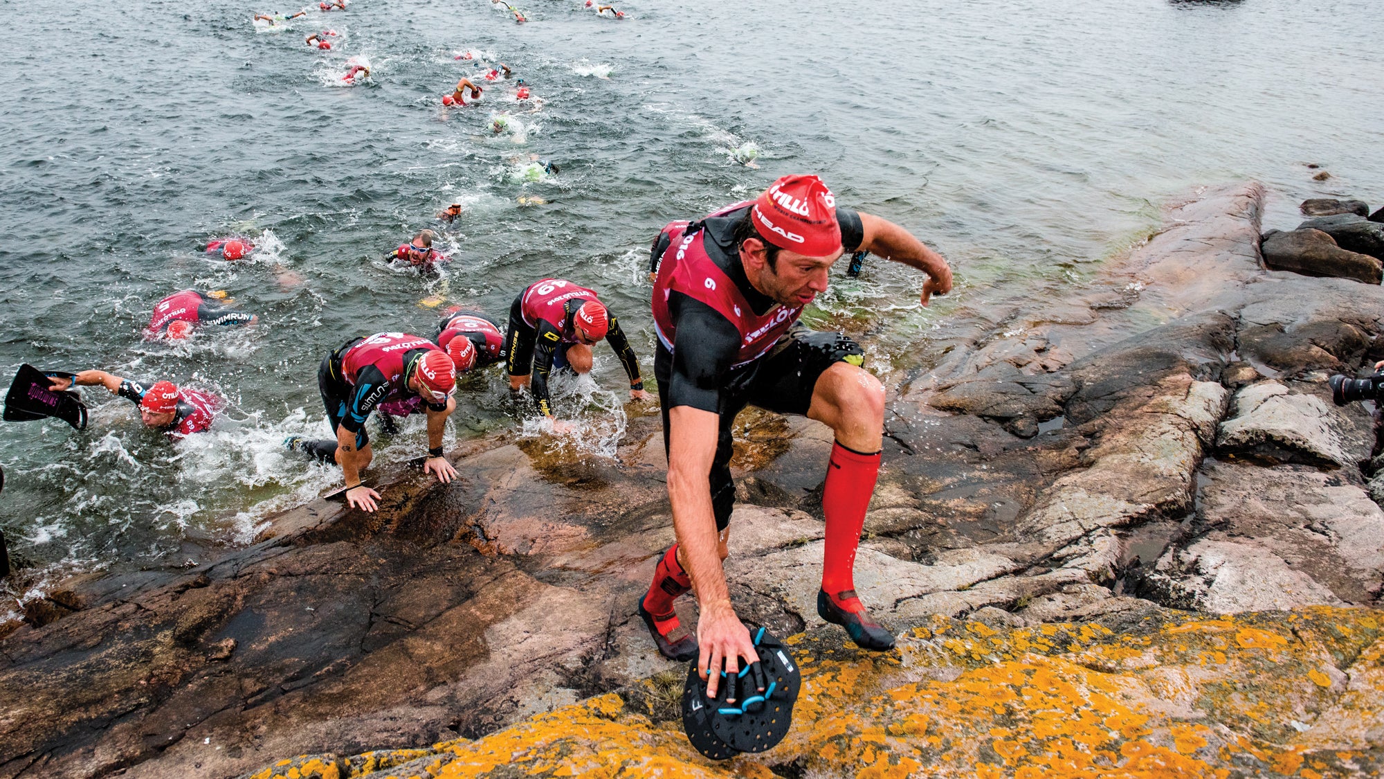 running swimming cycling marathon