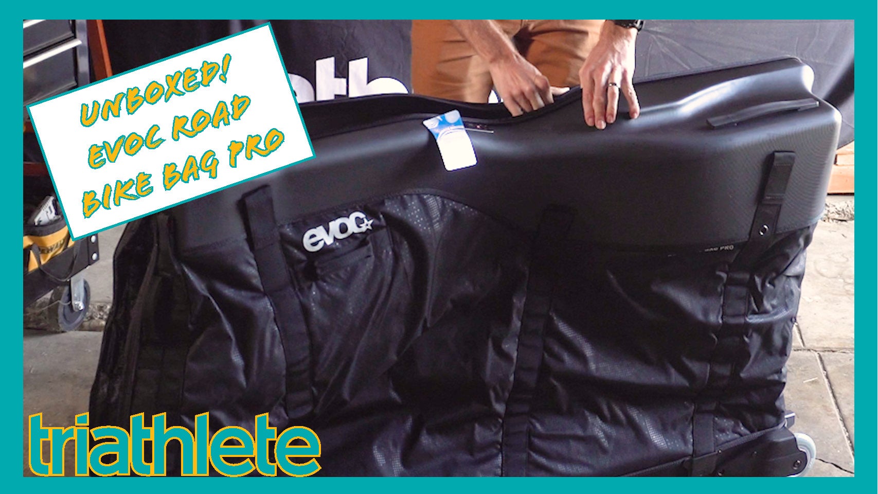 Unboxed Evoc Road Bike Bag Pro Triathlete