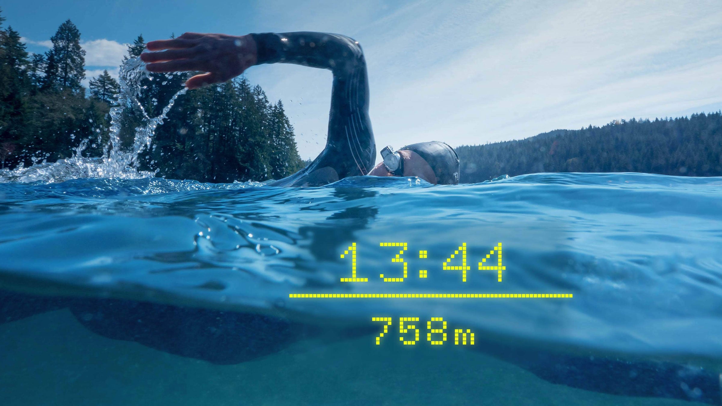 open water swim gps