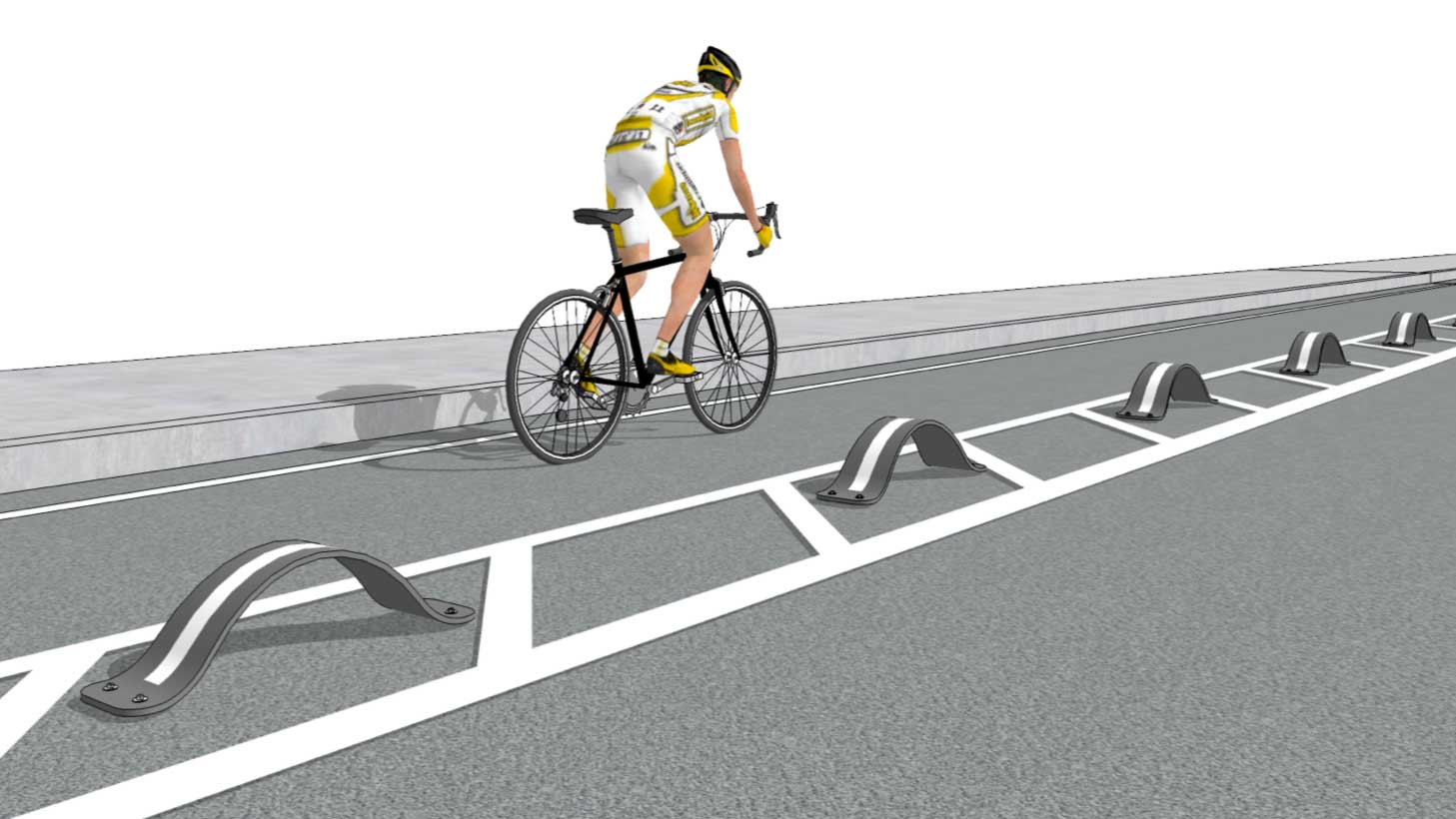 Better Bike Barrier How Old Tires Will Save Cyclists Triathlete