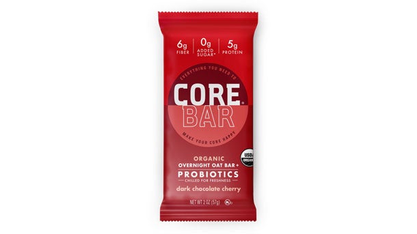 Cherries and dark chocolate Core Bar.