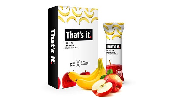 that's it apple banana fruit bar